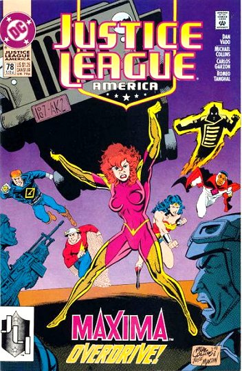 Cover of Justice League America #78