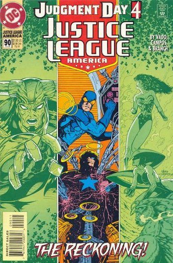 Cover of Justice League America #90