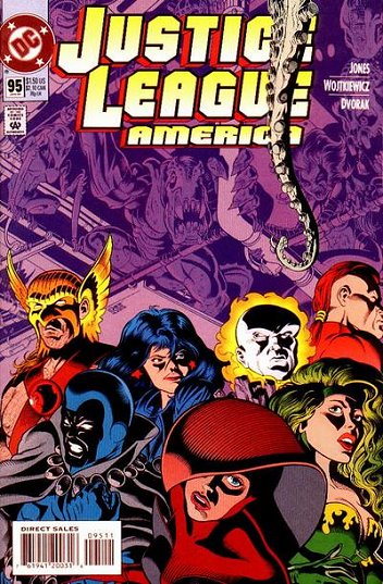 Cover of Justice League America #95
