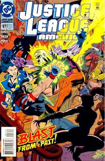 Cover of Justice League America #97