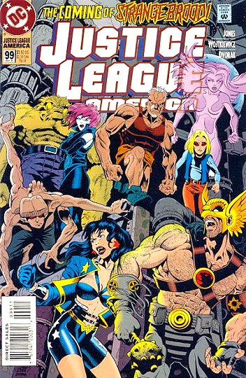 Cover of Justice League America #99