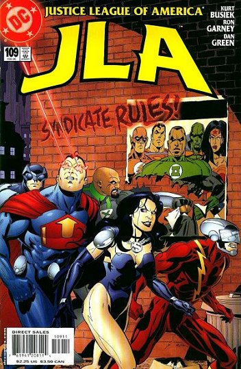 Cover of JLA #109