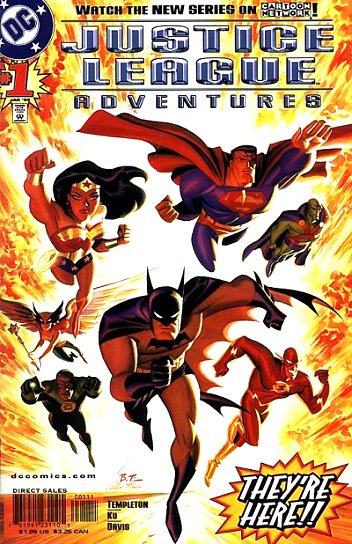 Cover of Justice League Adventures #1