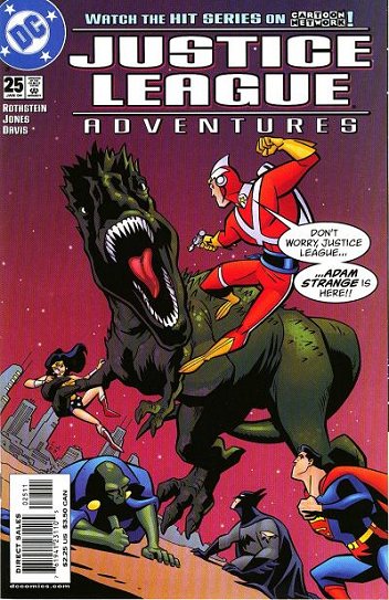 Cover of Justice League Adventures #25