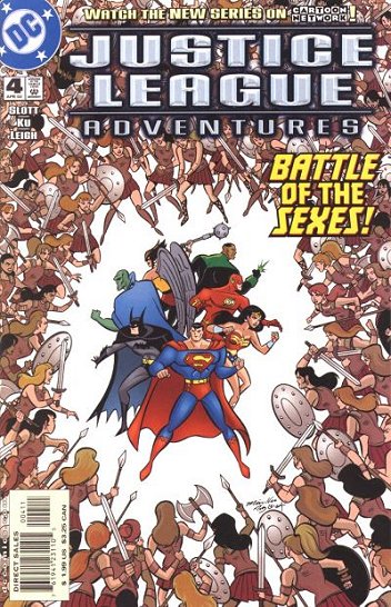 Cover of Justice League Adventures #4