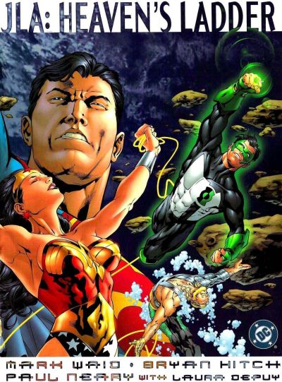 Cover to JLA: Heaven's Ladder #1