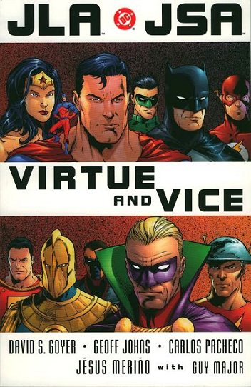 Cover of JLA/JSA: Virtue & Vice #1