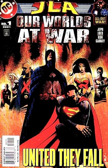 Cover of JLA - Our Worlds At War #1