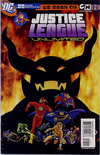 Cover of Justice League Unlimited #25