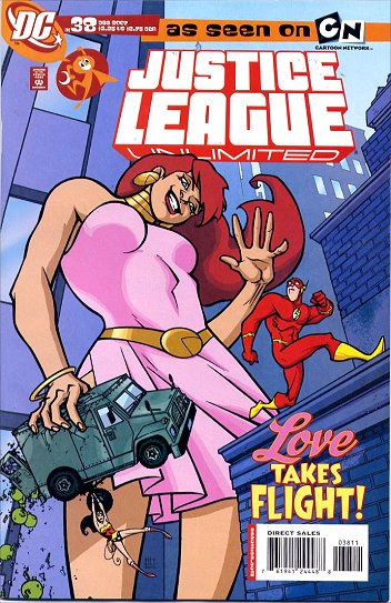 Cover of Justice League Unlimited #38