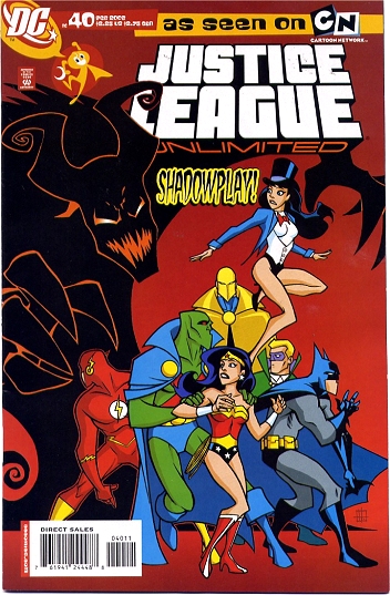 Cover of Justice League Unlimited #40