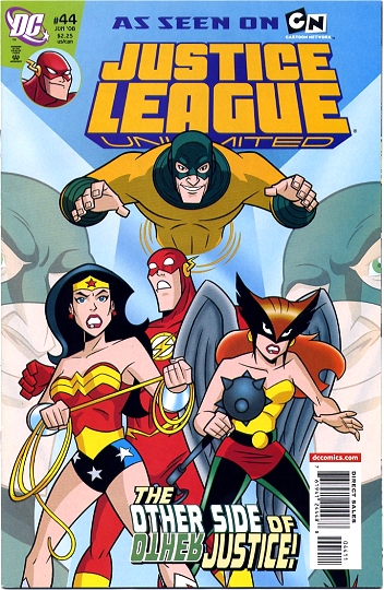 Cover of Justice League Unlimited #44