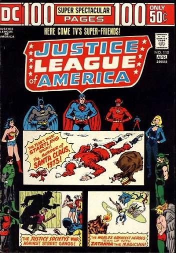Cover of Justice League of America #110