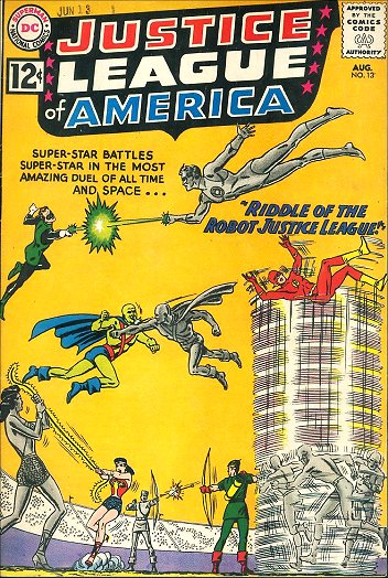Cover of Justice League of America #13