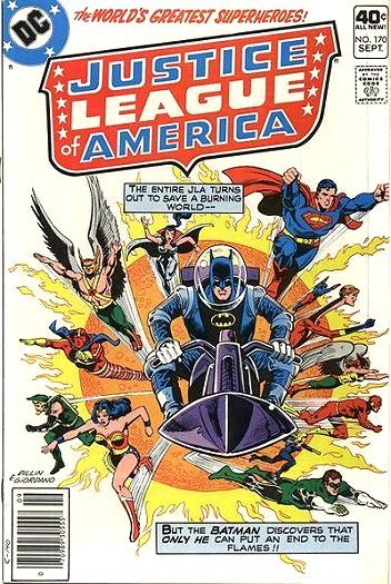 Cover of Justice League of America #170