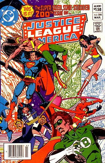 Cover of Justice League of America #200