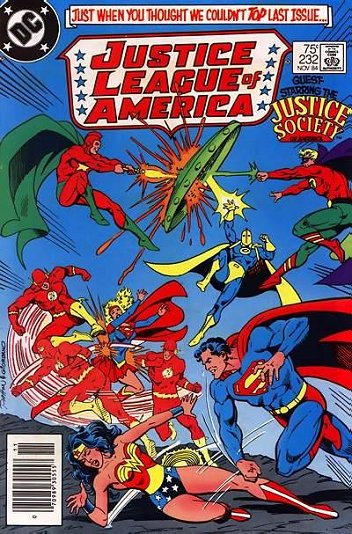 Cover of Justice League of America #232