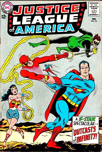 Cover of Justice League of America #25