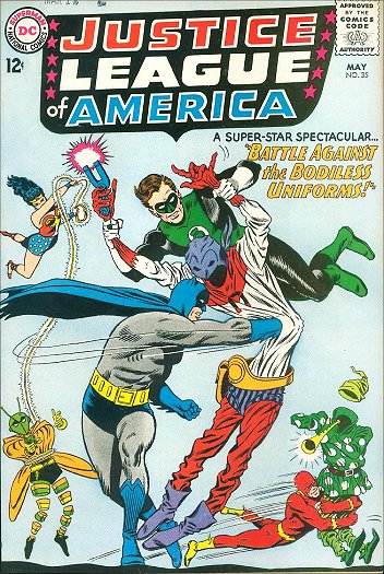 Cover of Justice League of America #35