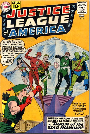 Cover of Justice League of America #4