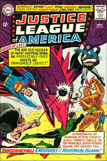 Cover of Justice League of America #40