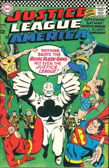 Cover of Justice League of America #43
