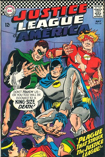 Cover of Justice League of America #44