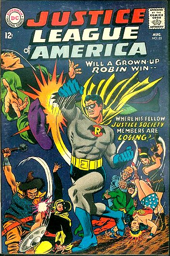 Cover of Justice League of America #55