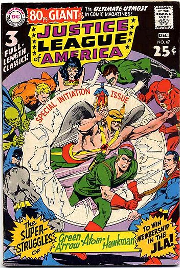 Cover of Justice League of America #67