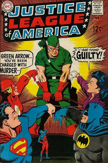 Cover of Justice League of America #69