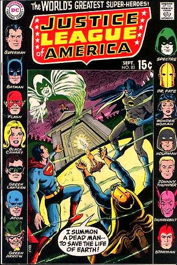 Cover of Justice League of America #83