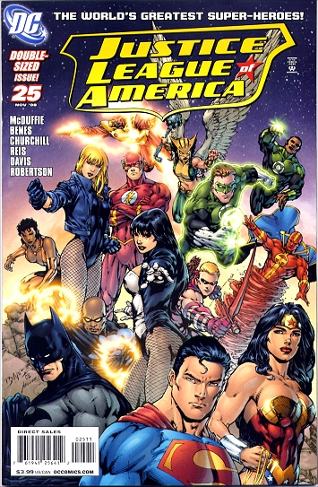 Cover of Justice League of America #25