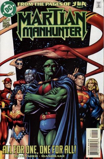 Cover of Martian Manhunter #9