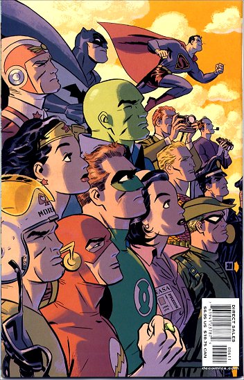 Back Cover of DC: The New Frontier #6