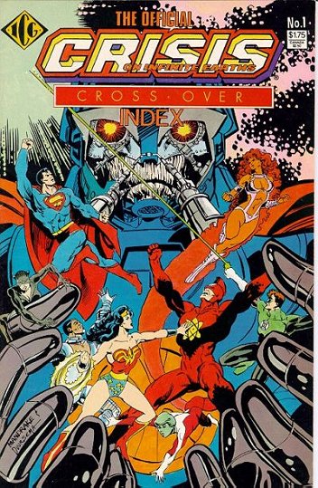 Cover of Official Crisis On Infinite Earths Cross Over Index #1