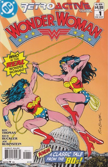 Cover of DC Retroactive 1980s - Wonder Woman #1