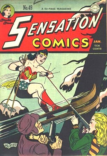 Cover of Sensation Comics #49