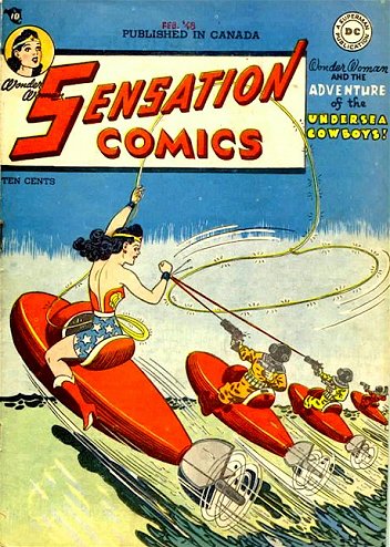 Cover of Sensation Comics #74