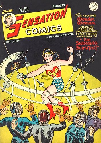 Cover of Sensation Comics #80