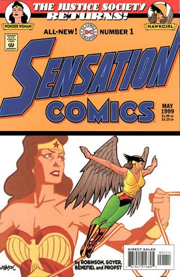 Cover of Sensation Comics #1