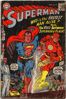 Cover of Superman #199