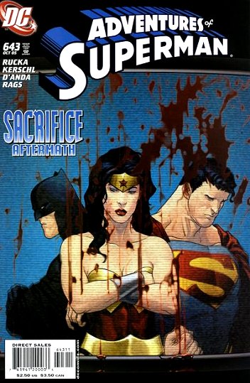 Cover of The Adventures of Superman #643