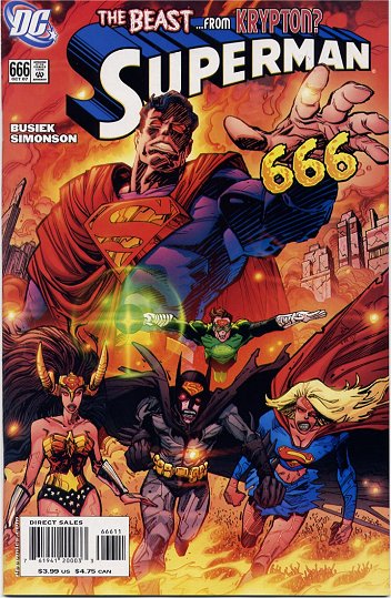 Cover of Superman #666