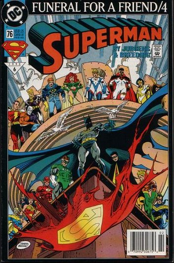 Cover of Superman #76
