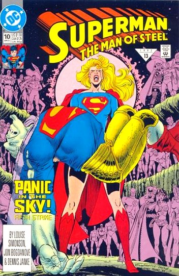 Cover of Superman: The Man Of Steel #10