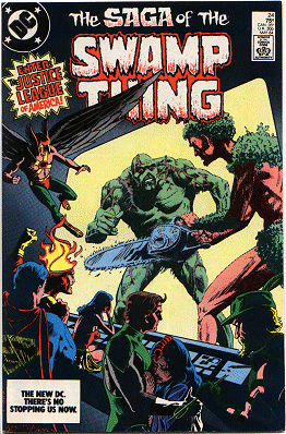 Cover of The Saga Of The Swamp Thing #24