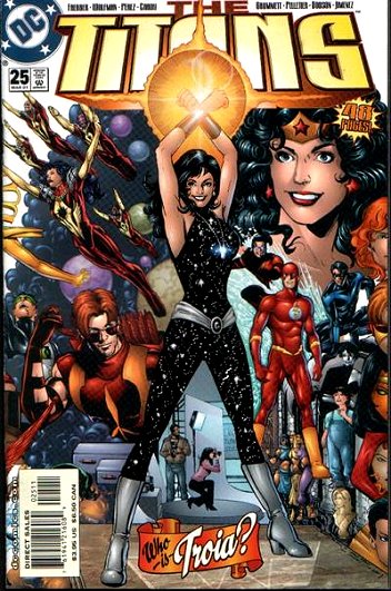Cover of The Titans #25