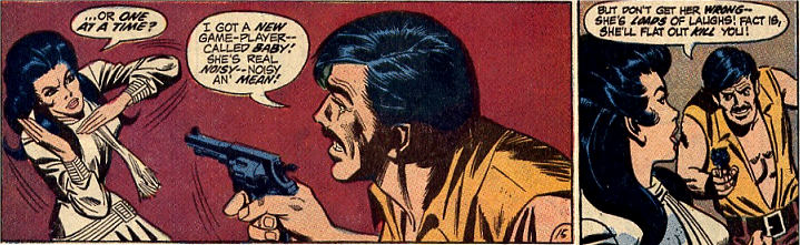 Diana finds herself face to face with Scog who is armed this time!
