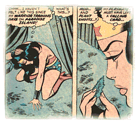 A dazed Wonder Woman finds a clue to her attacker...