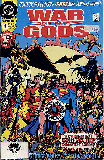 Cover of War Of The Gods #1